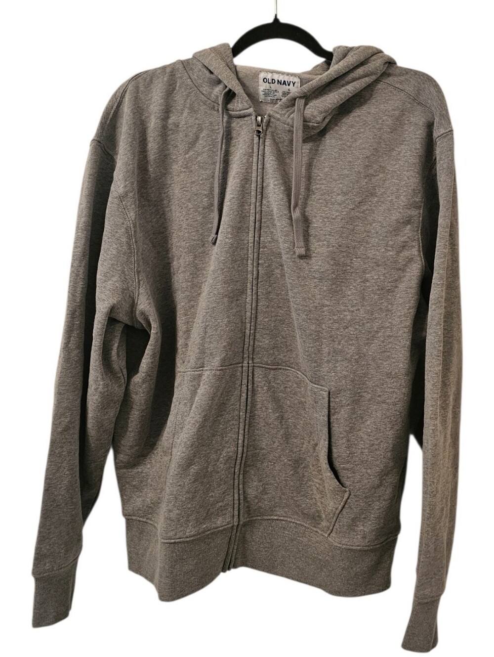 Grey Old Navy Men's Rotation Full-Zip Hoodie